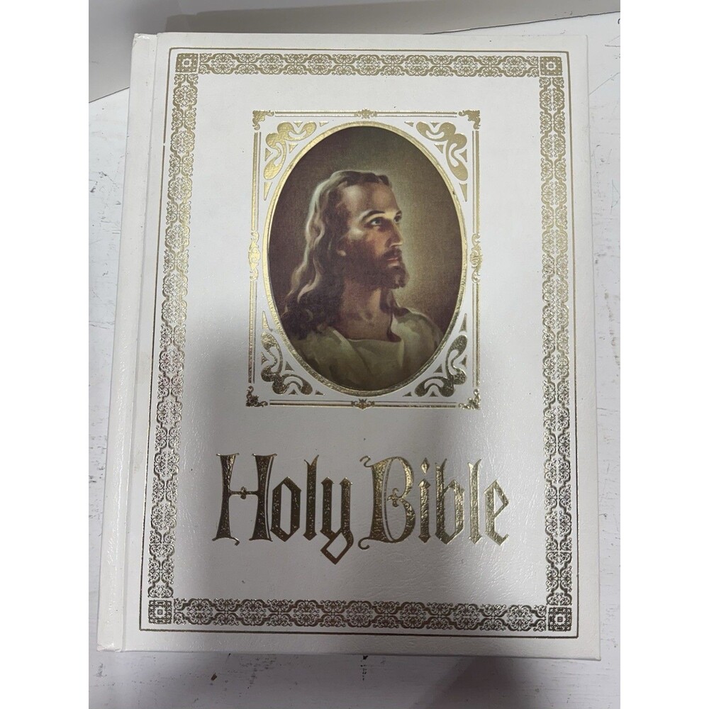 Vintage 1978 Holy Bible Regency King James Version Red Letter Edition